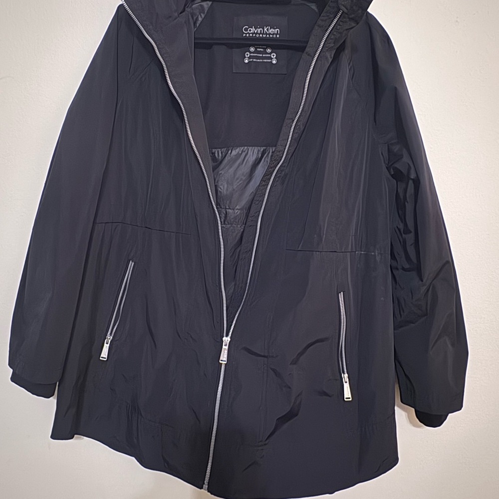 Calvin Klein Women's Utility Jacket in Black